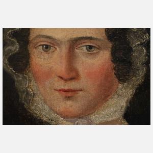 Damenportrait Biedermeier