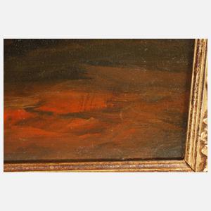 Mutter beim Stricken