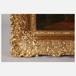 Mutter beim Stricken