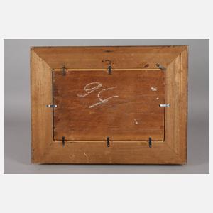 Mutter beim Stricken