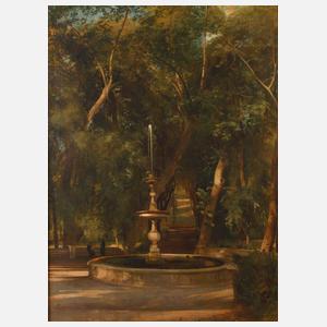 La Fontana Oscura a Villa Borghese