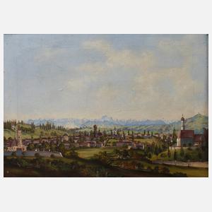 Ansicht von Weilheim