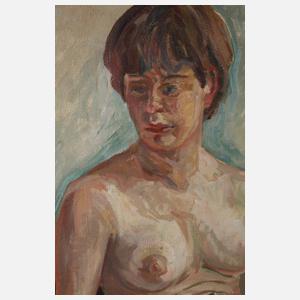 Paul Max Albrecht, Sitzender Akt