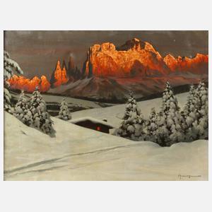 Ansen-Hoffmann, Alpenglühen im Rosengarten