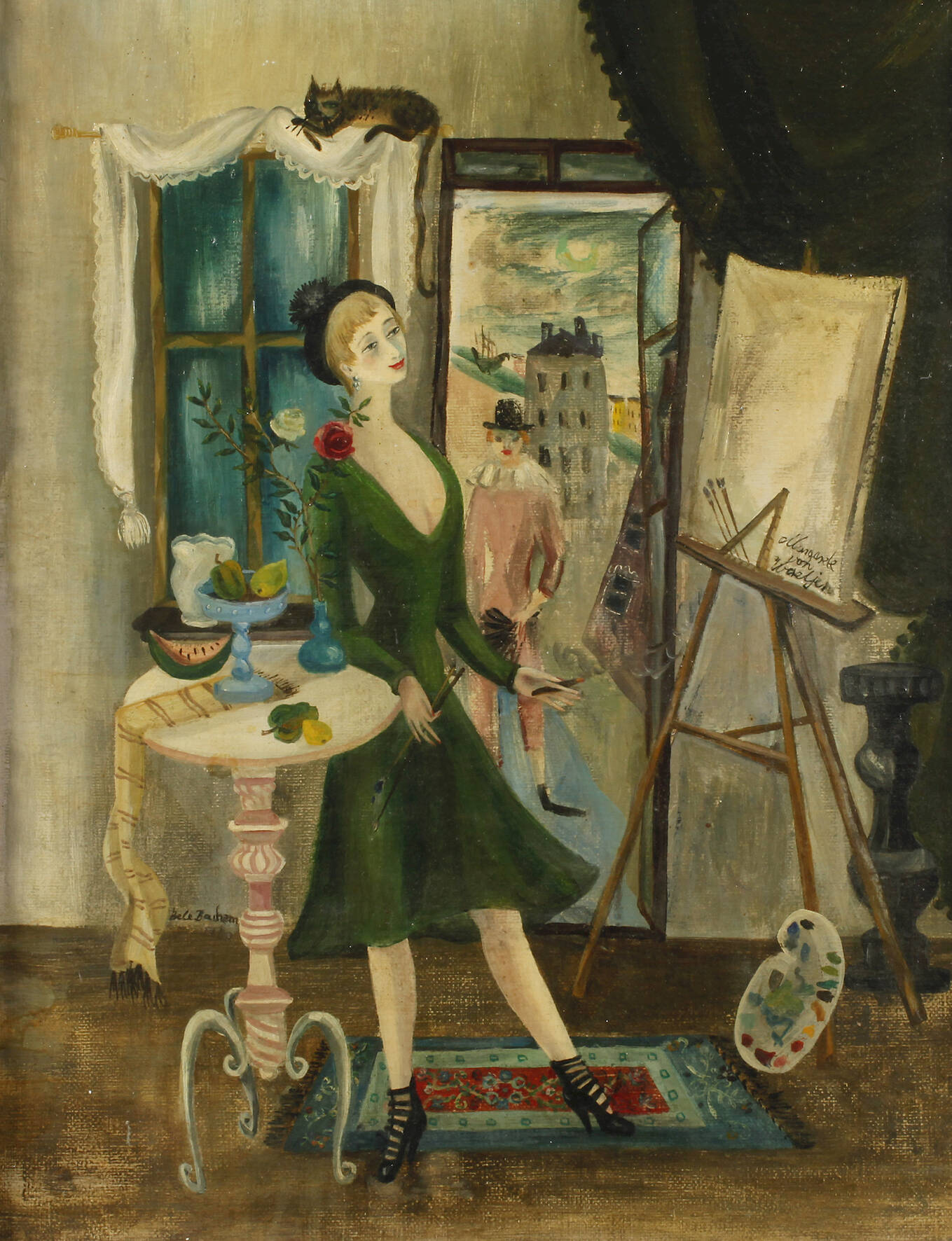 Bele Bachem "Portrait Frau von Waetjen"