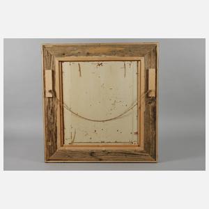 Bauer, Bacchus auf einem Fass reitend