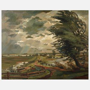 Heinz Borchers, Stürmische Landschaft