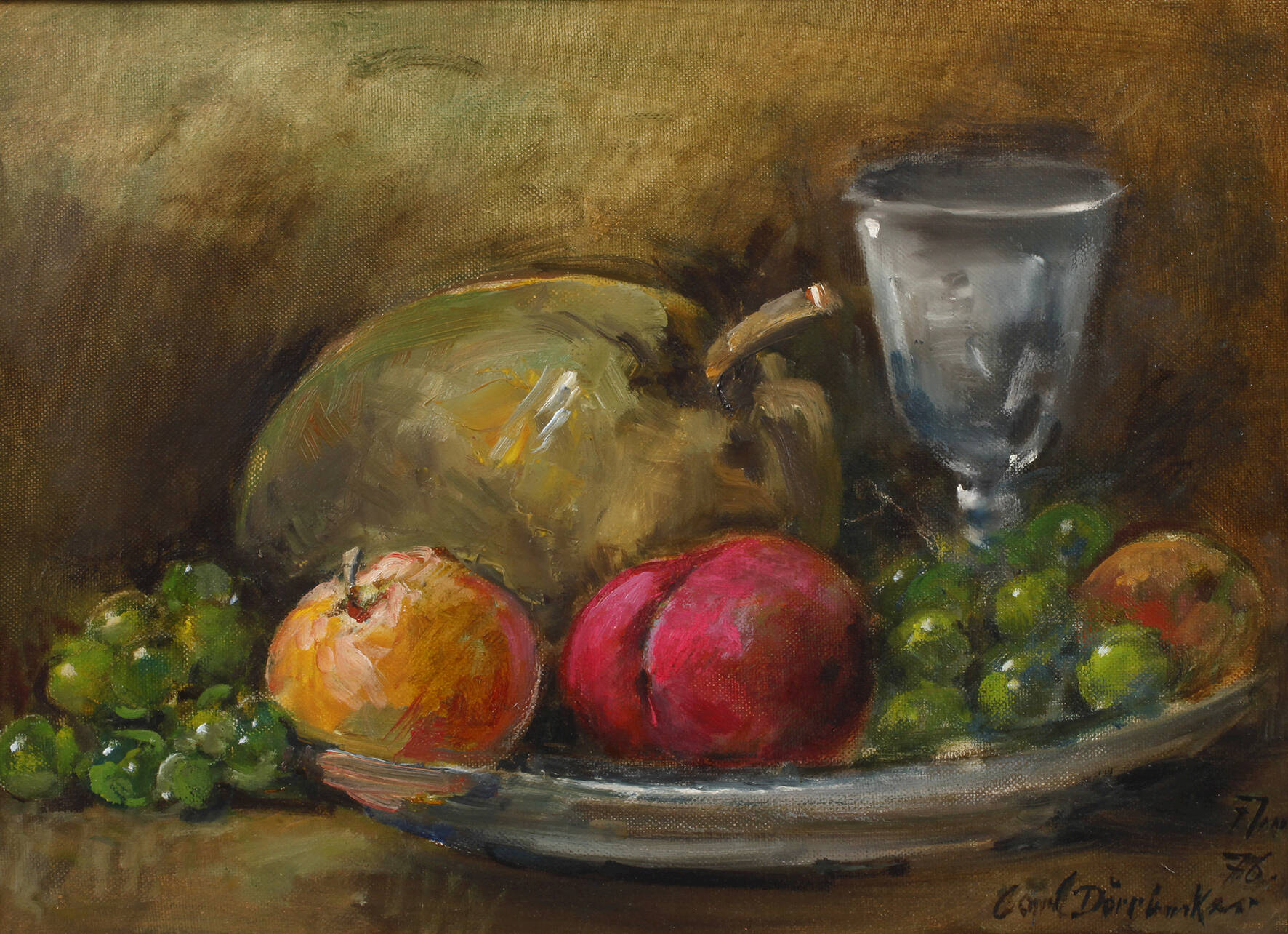 Carl Dörrbecker, Obststillleben