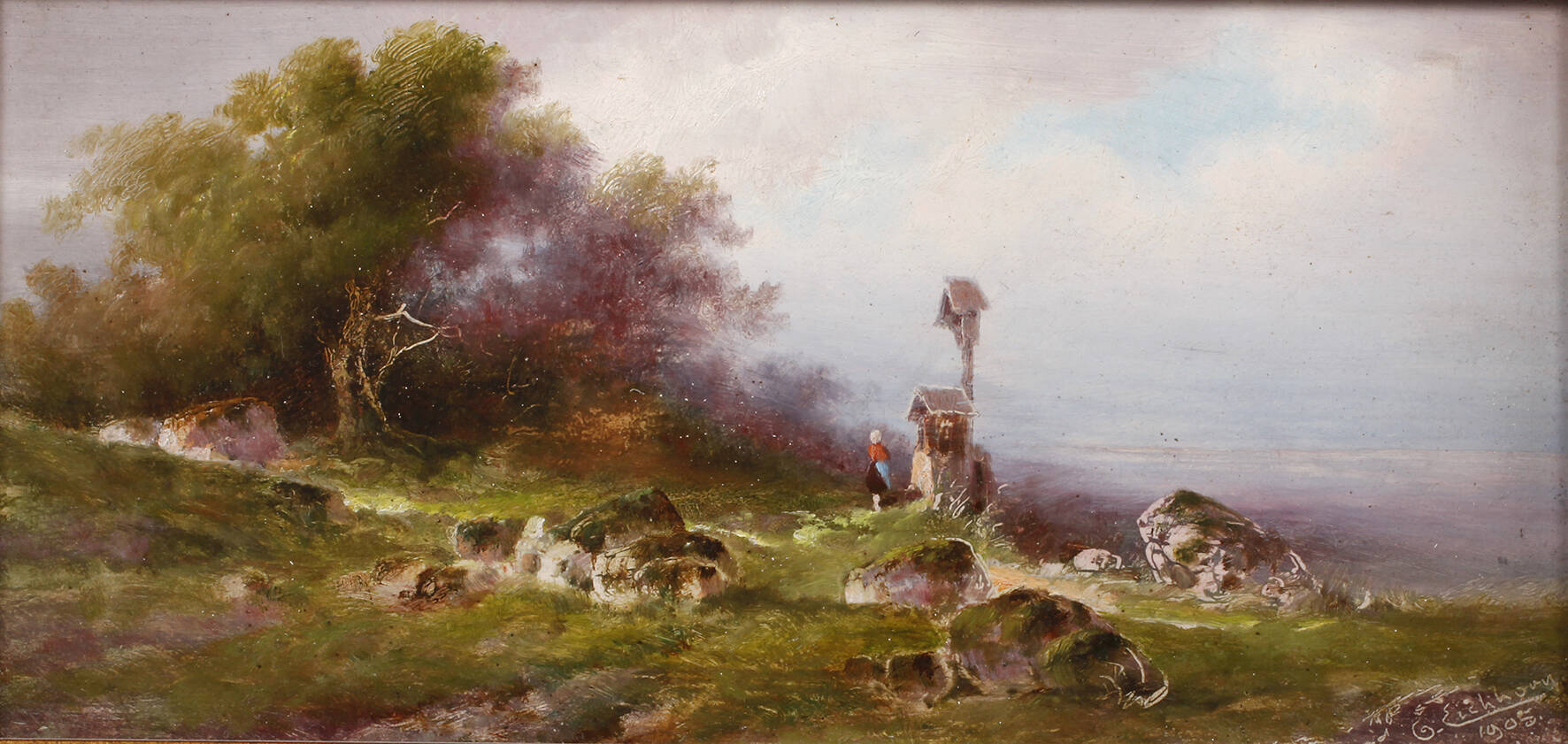 Gustav Eichhorn, Mädchen am Marterl