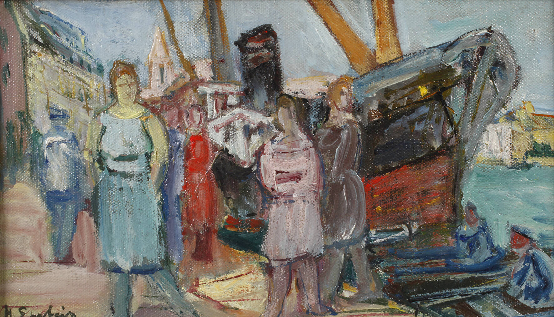 Henri Epstein, Hafenszene