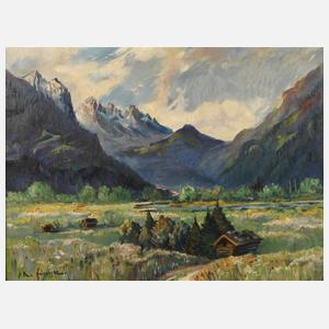 K. Fischer, Sommer in den Alpen