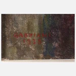 Giacomo Gabbiani, Italienerin mit Tamburin