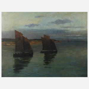 Ernst Gerhard, Abend am Meer