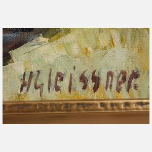 Hermann Gleissner, "Kirche in Oberammergau"