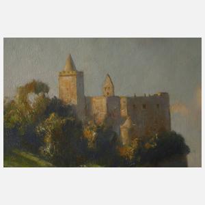 Hans Greinke, Saaletal mit Rudelsburg und Saaleck