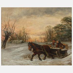 Hadermann, Schlittenfahrt