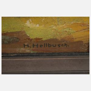 Hermann Hellbusch, Alte Kate im Tecklenburger Land