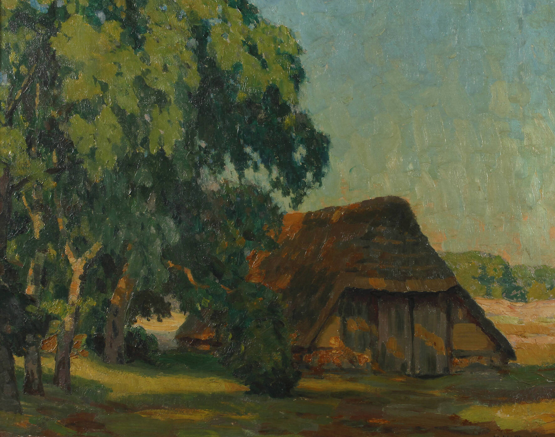 Hermann Hellbusch, Alte Kate im Tecklenburger Land