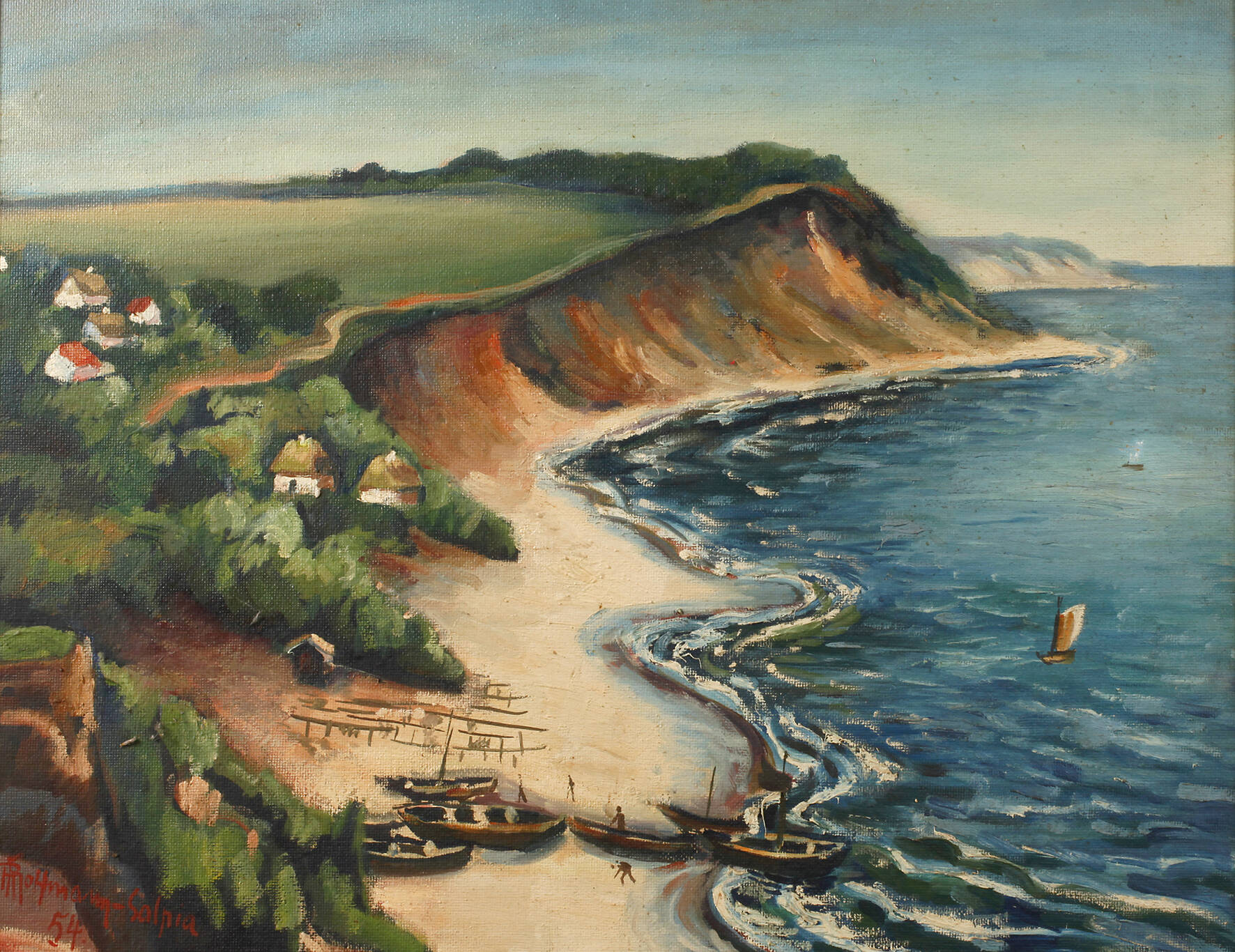 Robert Hoffmann-Salpia, Steilküste bei Groß-Kuhren