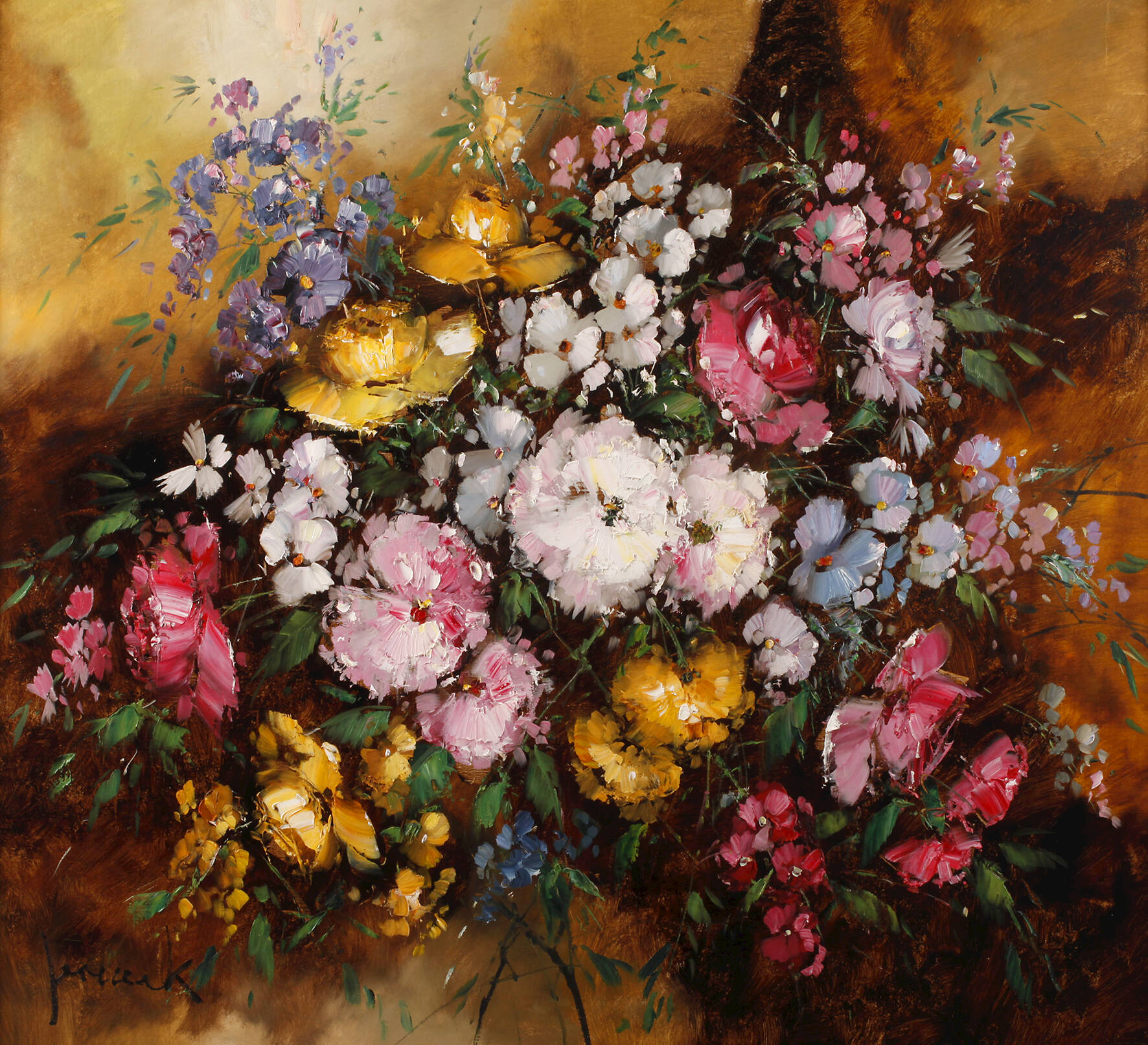 Christian Jereczek, "Blumenstilleben"