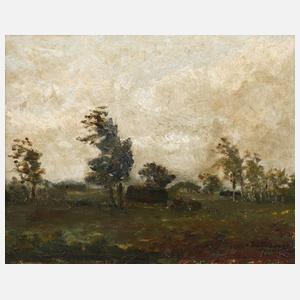 Johan Hendrik Kaemmerer, Flache Landschaft