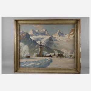 Erwin Kettemann, Wintermorgen in Lofer