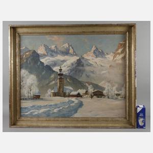 Erwin Kettemann, Wintermorgen in Lofer