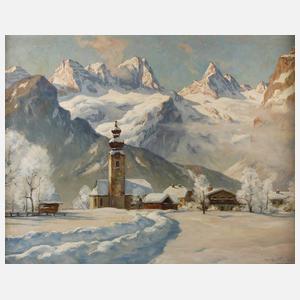 Erwin Kettemann, Wintermorgen in Lofer