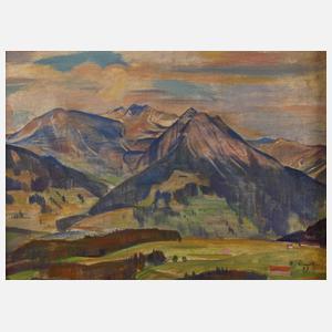 K. Krauß, Sommer in den Alpen