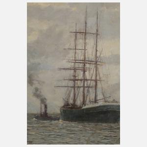 Paul Kutscha, Blick aufs Meer