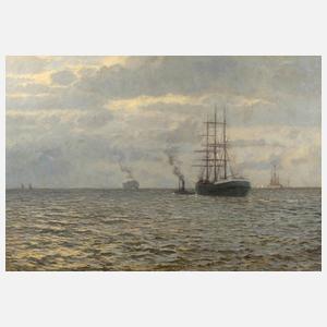 Paul Kutscha, Blick aufs Meer