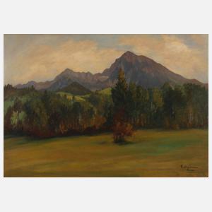 Carl Massmann, Hochgebirgslandschaft