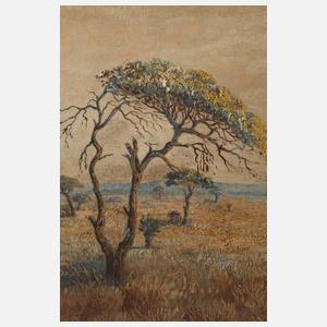 C. W. Michatz, Steppenlandschaft