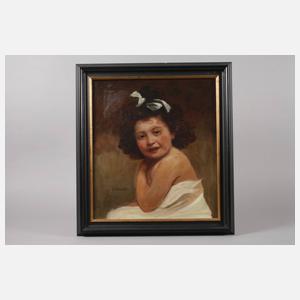 A. Morelli, Mädchenportrait