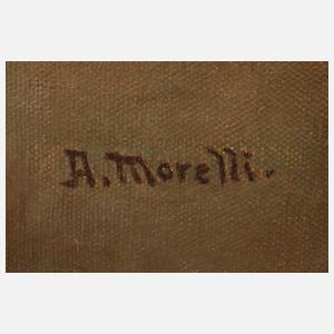 A. Morelli, Mädchenportrait