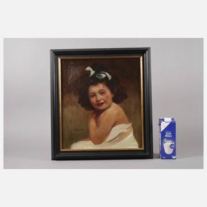 A. Morelli, Mädchenportrait