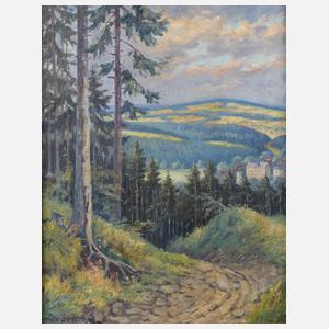 Max Oehler, "Absberg bei Friedrichroda"