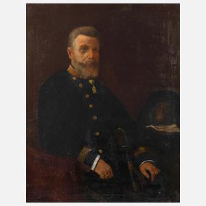 Franz Omann, Portrait eines Herrn in Uniform