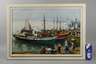 Manuel Gregorio Pereira, Fischerboote im Hafen