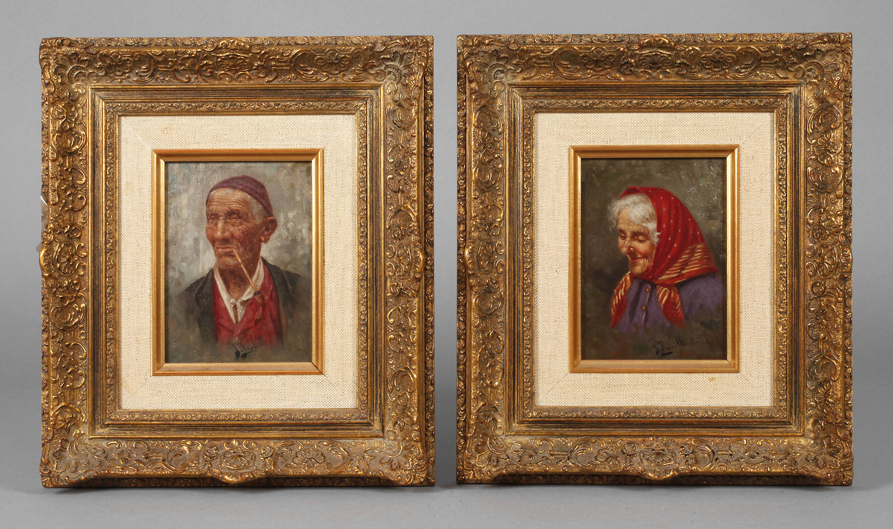 Petrorelli, Paar Bauernportraits