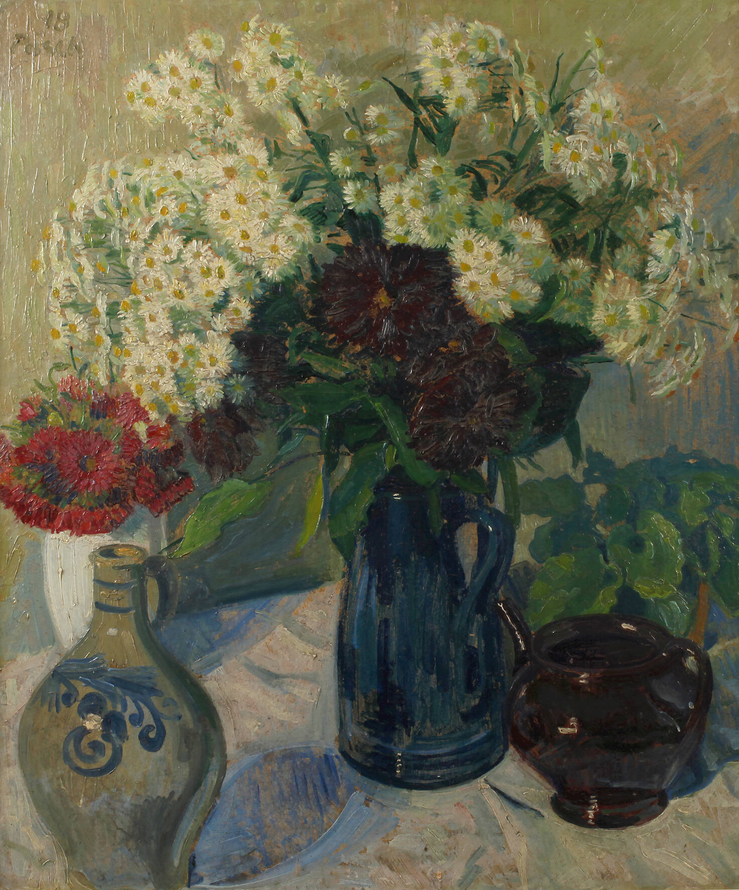 Alexander Posch, Sommerblumenstillleben