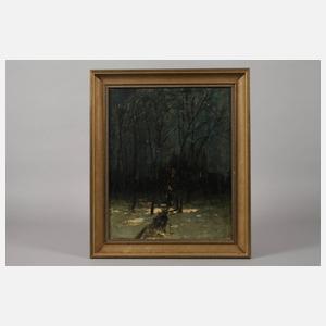 Richard von Poschinger, Nächtlicher Kirchgang