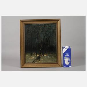 Richard von Poschinger, Nächtlicher Kirchgang