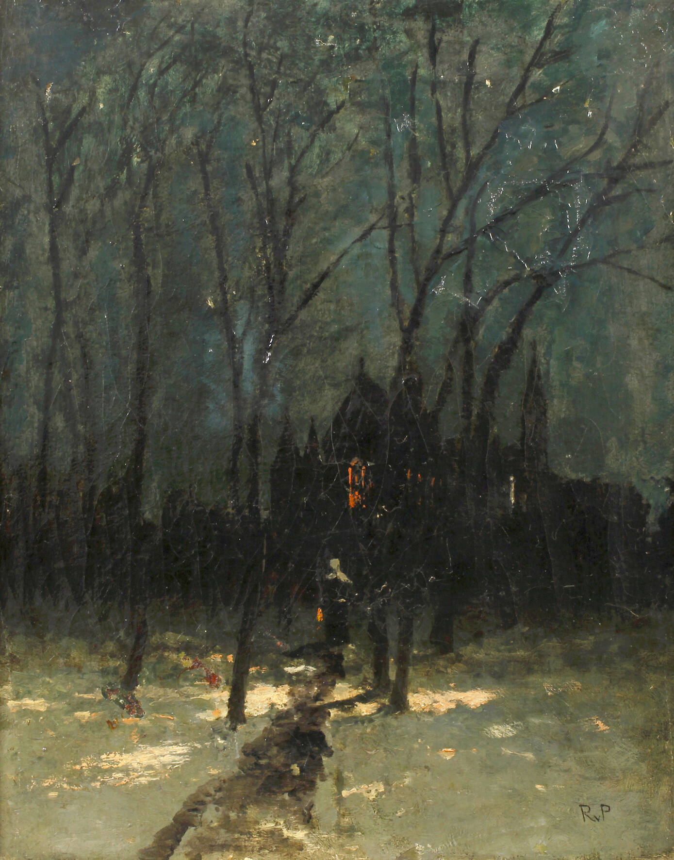 Richard von Poschinger, Nächtlicher Kirchgang