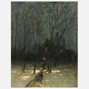 Richard von Poschinger, Nächtlicher Kirchgang