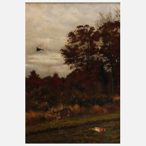 Otto Recknagel, Jagdszene