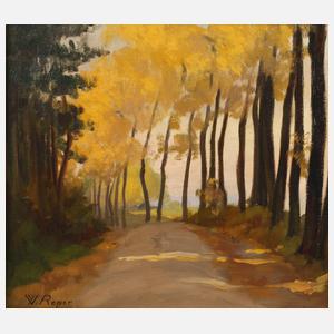 Yvonne Reper, Landstraße im Herbst