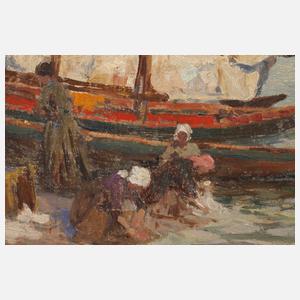 Wilhelm Reuter, Wäschefrauen am Ufer