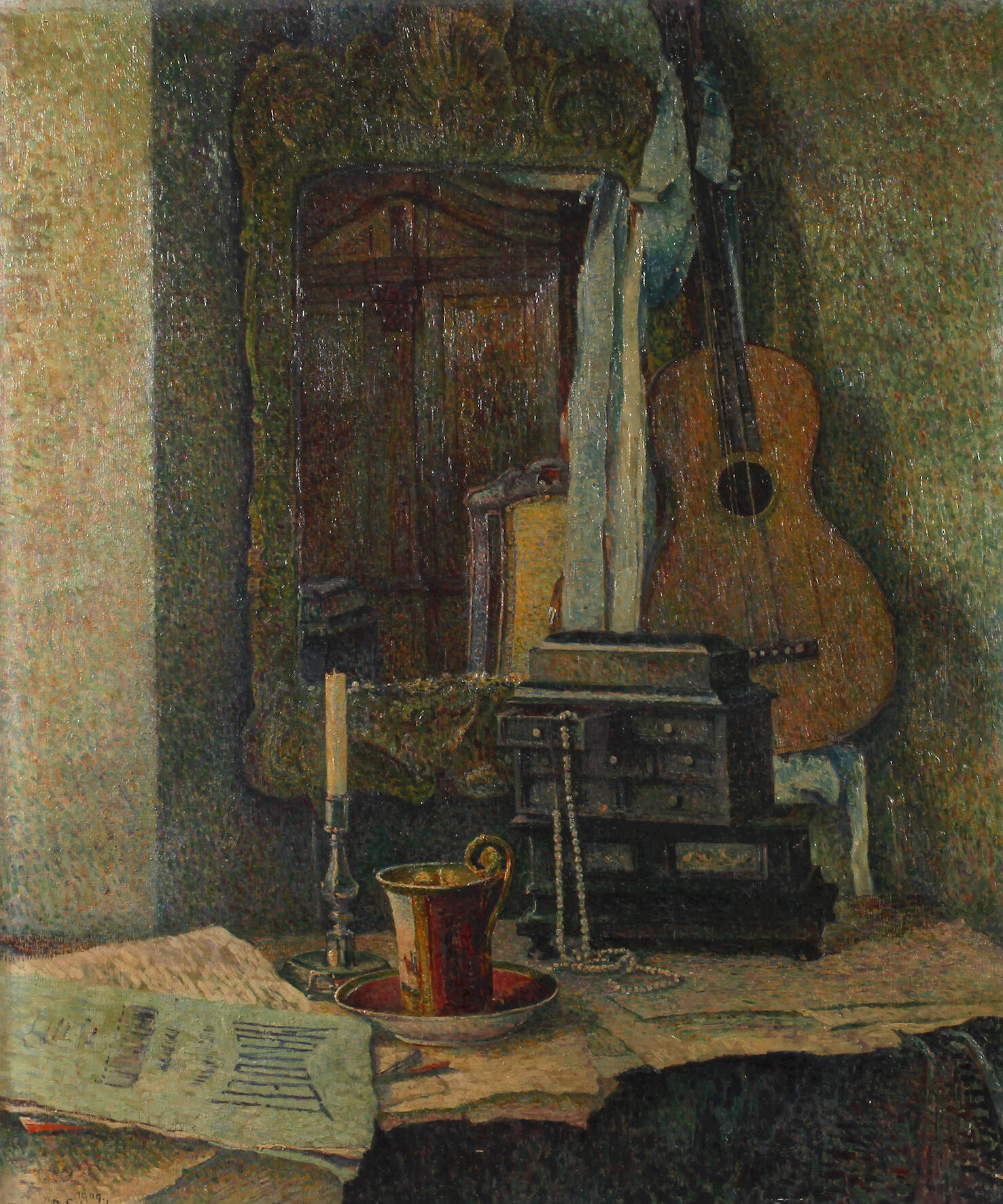 Bertha Schrader, "Vor dem Spiegel"