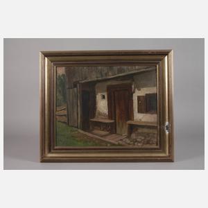 Karl Schultheiß, Oberbayerisches Bauernhaus